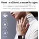 Montre Connectée 1.75 Pouces HD Ecran Tactile avec Appels Bluetooth Suivi Température Corporelle et Charge Sans Fil Compatibl...