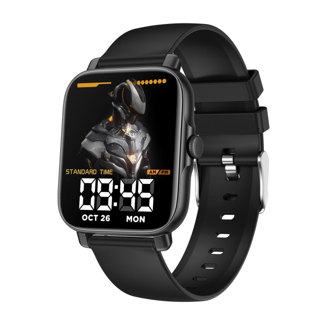 Montre Connectée Étanche IP67 Écran Tactile TFT 1.69 Pouces Appels Bluetooth Modes Sport Multiples Compatibilité iOS Android ...