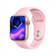 Montre Connectée Rose Écran LCD 1.71 Pouces Appels Bluetooth Modes Sport Multiples Capteur Cardiaque Compatible Android iOS -...