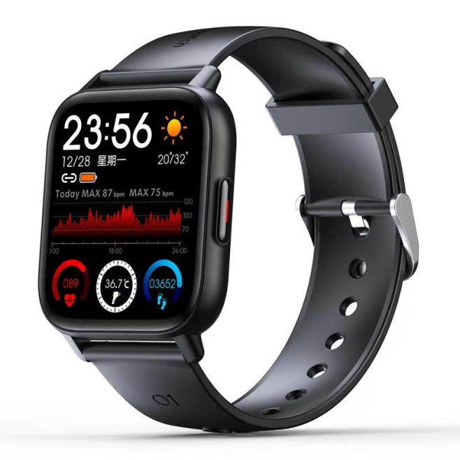 Montre Connectée Sportive Étanche Avec Surveillance Tension Artérielle Et Rythme Cardiaque Écran 1.83 Pouces Bluetooth 5.0 Au...