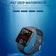 Montre Connectée Sportive Étanche Avec Surveillance Tension Artérielle Et Rythme Cardiaque Écran 1.83 Pouces Bluetooth 5.0 Au...