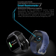 Montre Connectée Sportive Étanche Avec Surveillance Tension Artérielle Et Rythme Cardiaque Écran 1.83 Pouces Bluetooth 5.0 Au...