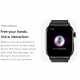 Montre Connectée Santé Avancée Écran TFT 1.85 Pouces Surveillance ECG Température Oxygène Appels Bluetooth IP67 - www.yonis-s...