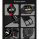 Montre Connectée IP67 Étanche 1.3 Pouces Suivi Santé et Sport Rouge Contrôle Tactile et App - www.yonis-shop.com