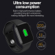 Montre Connectée Tactile TFT 1.54 Pouces Surveillance Santé Sommeil Pression Artérielle Compatible Android IOS - www.yonis-sh...