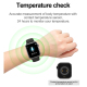 Montre Connectée Tactile TFT 1.54 Pouces Surveillance Santé Sommeil Pression Artérielle Compatible Android IOS - www.yonis-sh...