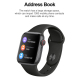 Montre Connectée Tactile TFT 1.54 Pouces Surveillance Santé Sommeil Pression Artérielle Compatible Android IOS - www.yonis-sh...