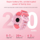 Montre Connectée Enfant IP68 Étanche Contrôle Sommeil et Sport 25 Modes Écran Rond 1.2 Pouces - www.yonis-shop.com