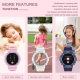 Montre Connectée Enfant IP68 Étanche Contrôle Sommeil et Sport 25 Modes Écran Rond 1.2 Pouces - www.yonis-shop.com