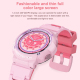 Montre Connectée Enfant IP68 Étanche Contrôle Sommeil et Sport 25 Modes Écran Rond 1.2 Pouces - www.yonis-shop.com