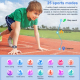 Montre Connectée Enfant IP68 Étanche Contrôle Sommeil et Sport 25 Modes Écran Rond 1.2 Pouces - www.yonis-shop.com