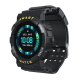 Montre Connectée Sport 1.54 Pouces Écran Tactile Multifonctions Suivi Activité Cardiaque Sommeil Compatible iOS Android
