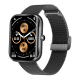 Montre Connectée Bluetooth 1.96 Pouces Avec Suivi Santé Et 100 Modes Sport Étanche IP67 Bande Acier Autonomie 14 Jours