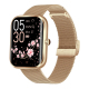Montre Connectée Bluetooth 1.96 Pouces Avec Suivi Santé Et 100 Modes Sport Étanche IP67 Bande Acier Autonomie 14 Jours - www....