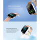 Montre Connectée Étanche IP68 Écran TFT 1.3 Pouces Suivi Sommeil Fréquence Cardiaque ECG Température Corporelle - www.yonis-s...