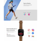 Montre Connectée Étanche IP68 Écran TFT 1.3 Pouces Suivi Sommeil Fréquence Cardiaque ECG Température Corporelle - www.yonis-s...