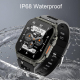 Montre Connectée Multifonction Étanche IP68 Avec Appels Bluetooth Et Suivi Santé 1.96 Pouces - www.yonis-shop.com