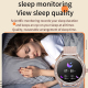 Montre Connectée Intelligente BT5.0 Avec Suivi Cardiaque Et Sommeil Bracelet Silicone Noir Compatible iOS et Android - www.yo...