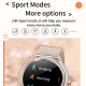 Montre Connectée Intelligente BT5.0 Avec Suivi Cardiaque Et Sommeil Bracelet Silicone Noir Compatible iOS et Android - www.yo...