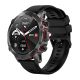 Montre Connectée IP67 Étanche BT5.1 Écran 1.43 Pouces Appels Voix Moniteur Santé Bracelet Silicone
