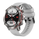Montre Connectée IP67 Étanche BT5.1 Écran 1.43 Pouces Appels Voix Moniteur Santé Bracelet Silicone - www.yonis-shop.com