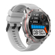 Montre Connectée IP67 Étanche BT5.1 Écran 1.43 Pouces Appels Voix Moniteur Santé Bracelet Silicone - www.yonis-shop.com