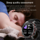 Montre Connectée IP67 Étanche BT5.1 Écran 1.43 Pouces Appels Voix Moniteur Santé Bracelet Silicone - www.yonis-shop.com