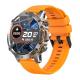 Montre Connectée IP67 Étanche BT5.1 Écran 1.43 Pouces Appels Voix Moniteur Santé Bracelet Silicone - www.yonis-shop.com