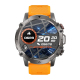 Montre Connectée IP67 Étanche BT5.1 Écran 1.43 Pouces Appels Voix Moniteur Santé Bracelet Silicone - www.yonis-shop.com
