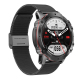 Montre Connectée IP67 Étanche Bluetooth 5.1 Écran 1.43 Pouces Appels Voix Surveillance Santé Bracelet Maille Acier Argent Com...
