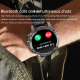 Montre Connectée IP67 Étanche Bluetooth 5.1 Écran 1.43 Pouces Appels Voix Surveillance Santé Bracelet Maille Acier Argent Com...