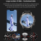 Montre Connectée IP67 Étanche Bluetooth 5.1 Écran 1.43 Pouces Appels Voix Surveillance Santé Bracelet Maille Acier Argent Com...