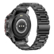 Montre Connectée IP67 Bluetooth 5.1 Écran 1.43 Pouces Appels Voix Suivi Santé Bracelet Acier - www.yonis-shop.com