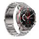 Montre Connectée IP67 Bluetooth 5.1 Écran 1.43 Pouces Appels Voix Suivi Santé Bracelet Acier - www.yonis-shop.com
