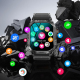 Montre Connectée Sport Orange Appels Bluetooth et Suivi Santé Écran 1.96\\" Compatible Android iOS - www.yonis-shop.com