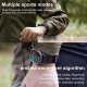 Montre Connectée Sport Orange Appels Bluetooth et Suivi Santé Écran 1.96\\" Compatible Android iOS - www.yonis-shop.com
