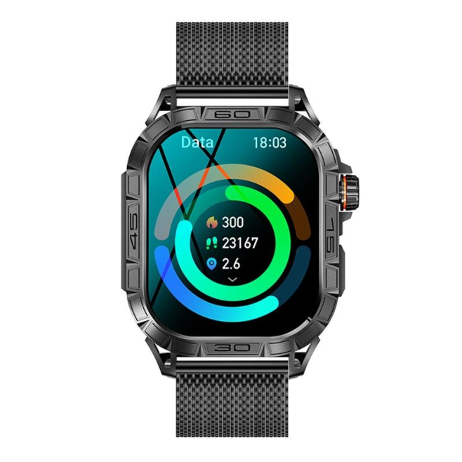 Montre Connectée Sport Bluetooth Appels Musique Surveillance Santé Étanche IP68 Multilingue - www.yonis-shop.com
