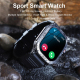 Montre Connectée Sport Cuir Marron Appels Bluetooth et Suivi Santé Compatibilité iOS et Android - www.yonis-shop.com