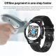 Montre Connectée Tactile 1.3 Pouces Bluetooth Suivi Santé Etanche IP68 Autonomie 300mAh Fonctions Multisport Notifications Sm...