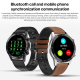 Montre Connectée Tactile 1.3 Pouces Bluetooth Suivi Santé Etanche IP68 Autonomie 300mAh Fonctions Multisport Notifications Sm...