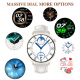 Montre Connectée AMOLED 1.3 Pouces Charge Sans Fil NFC Pour Android iOS Étanche IP67 Avec Contrôle Vocal et Santé - www.yonis...