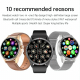 Montre Connectée 2 En 1 Avec Écouteurs Bluetooth Surveillance Santé Tactile Complet Étanche - www.yonis-shop.com