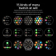 Montre Connectée 2 En 1 Avec Écouteurs Bluetooth Surveillance Santé Tactile Complet Étanche - www.yonis-shop.com