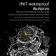 Montre Connectée 2 En 1 Avec Écouteurs Bluetooth Surveillance Santé Tactile Complet Étanche - www.yonis-shop.com
