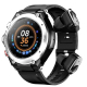 Montre Connectée 2 En 1 Avec Écouteurs Bluetooth Écran Tactile IPS 1.28 Pouces Suivi Cardiaque Musique Sans Fil Autonomie 60 ...