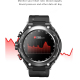 Montre Connectée 2 En 1 Avec Écouteurs Bluetooth Écran Tactile IPS 1.28 Pouces Suivi Cardiaque Musique Sans Fil Autonomie 60 ...