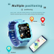 Montre Connectée Enfant 4G GPS Étanche Avec Appel SOS Fonction Pédagogique Sommeil et Sport Tracker 1.4 Pouces - www.yonis-sh...