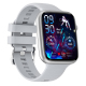 Montre Connectée 1.85 Pouces Étanche IP67 Bracelet Silicone Noir Avec Appels Bluetooth Surveillance Du Sommeil et Santé - www...