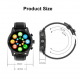 Montre Connectée Sport et Santé Écran TFT 1.39\\" Surveillance Tension Oxygène Sommeil Appels Bluetooth 5.0 Étanche IP68 - ww...