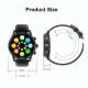 Montre Connectée Sport et Santé Écran TFT 1.39\\" Surveillance Tension Oxygène Sommeil Appels Bluetooth 5.0 Étanche IP68 - ww...